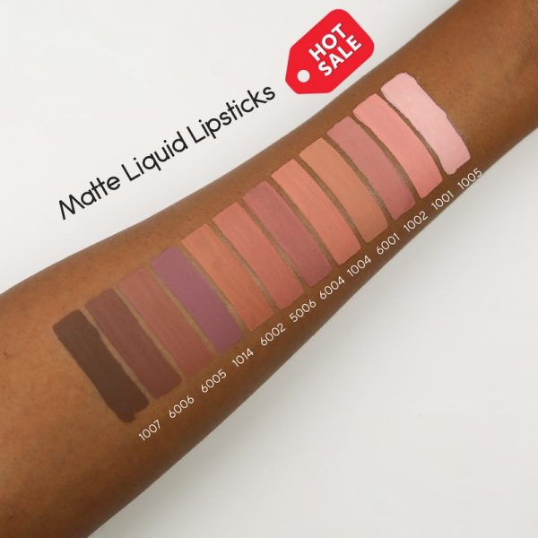 Matte Liquid Lipsticks colors - Aurora Cosmetics
