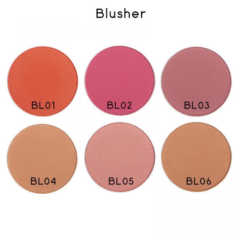 blusher color code