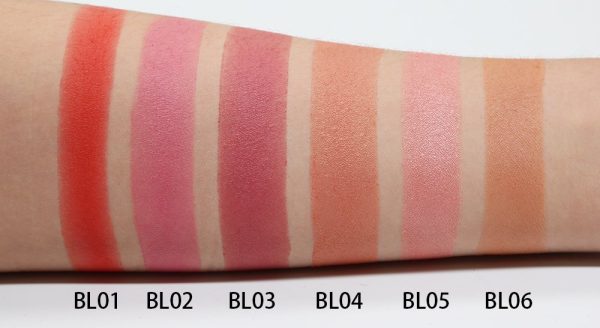 Blusher Swatches
