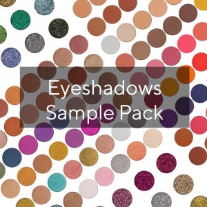 paquete de muestras de sombras de ojos