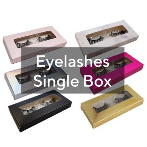 eyelashes single box