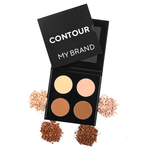Private label contour palette - Aurora Cosmetics