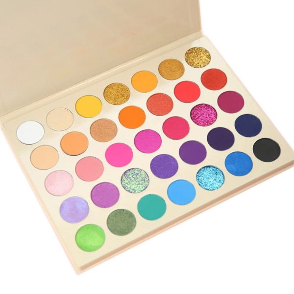Colored Eyeshadow Palette - Aurora Cosmetics