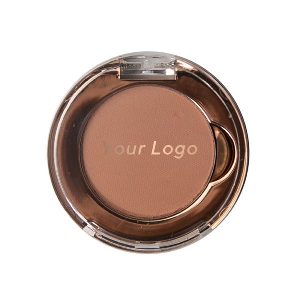 single eyeshadow jar rose gold with your logo