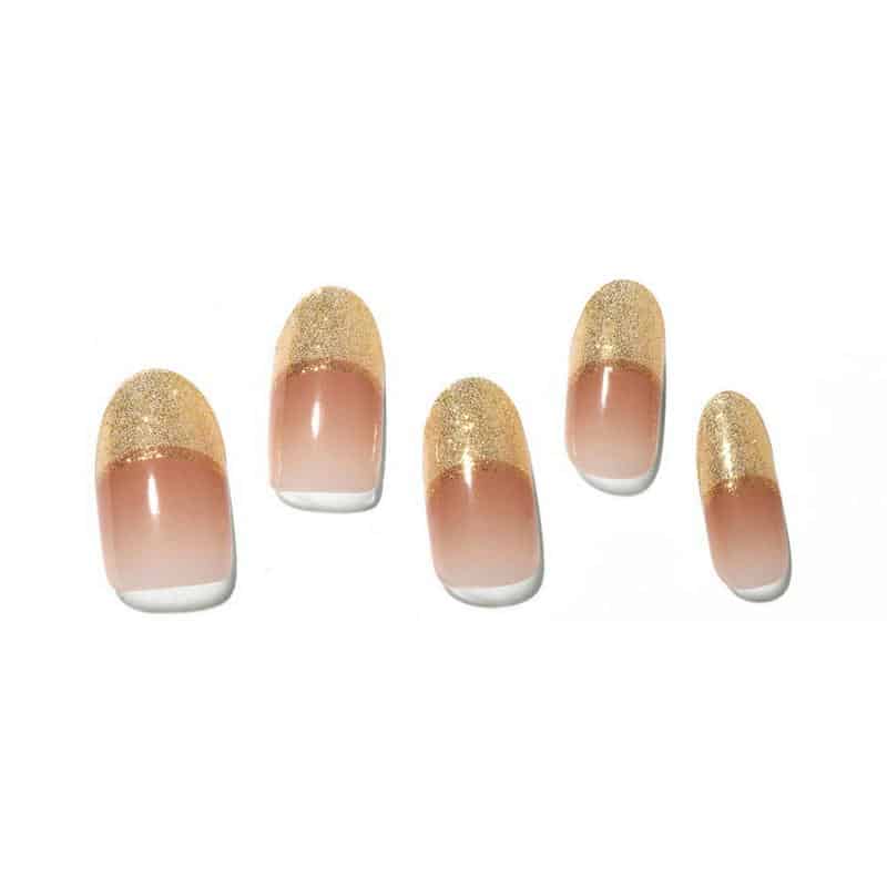 Private Label Cosmetic Manufacturer Gel Nail Strips Nude Art 