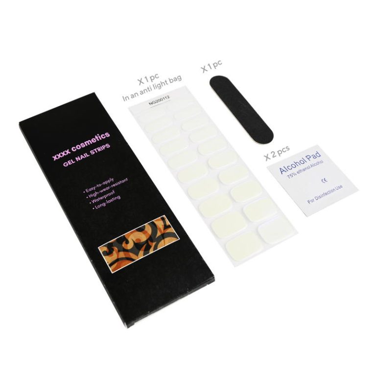How nail strips packed