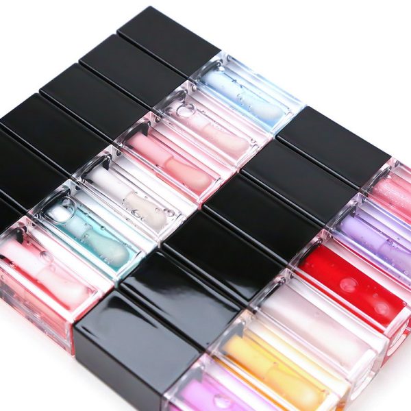 colorful lip oil