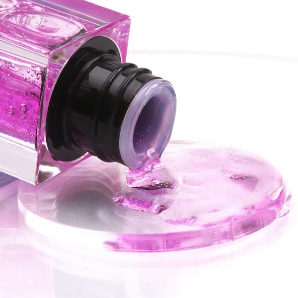 lip oil purple pink