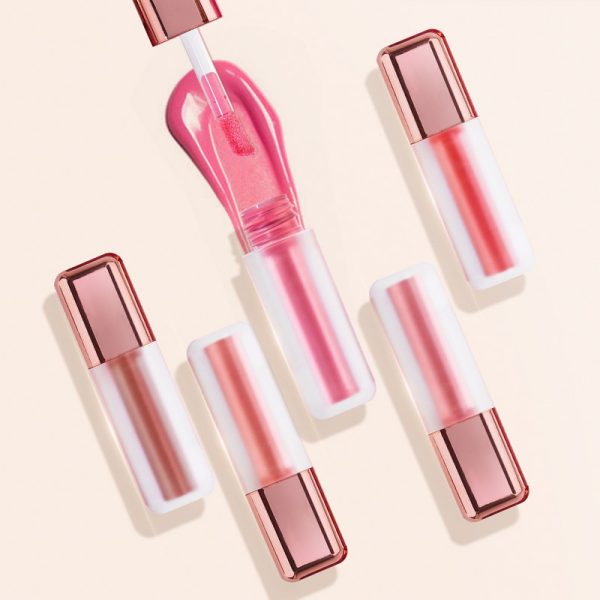 liquid blush rose gold tube