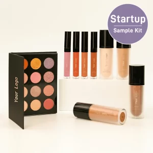 Startup Sample Kit - #1 Matte Liquid Lipstick/Liquid Foundation/Eyeshadow Palette