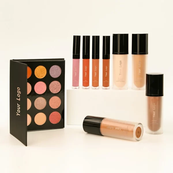 Startup Sample Kit - #1 Matte Liquid Lipstick/Liquid Foundation/Eyeshadow Palette