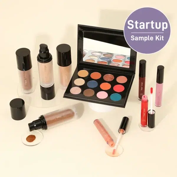 Startup Sample Kit - #2 Lip GlossLiquid FoundationEyeshadow Palette