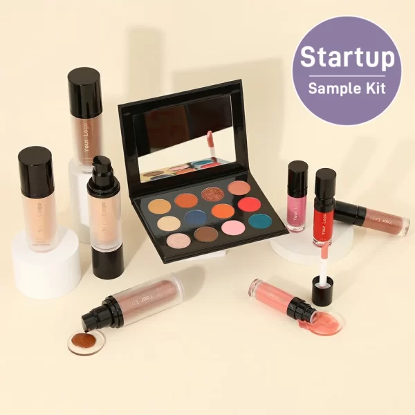 Startup Sample Kit - #3 Lip OilLiquid FoundationEyeshadow Palette