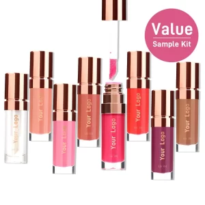 Value Sample Kit - High Shine Lip Oil 8 Color