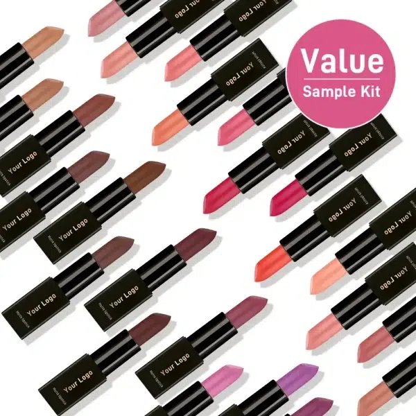 Value Sample Kit - Square Tube Matte Lipstick 24 Color