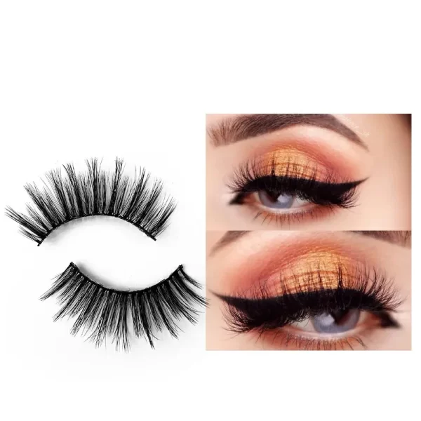 Wispy Natural Look False Eyelashes