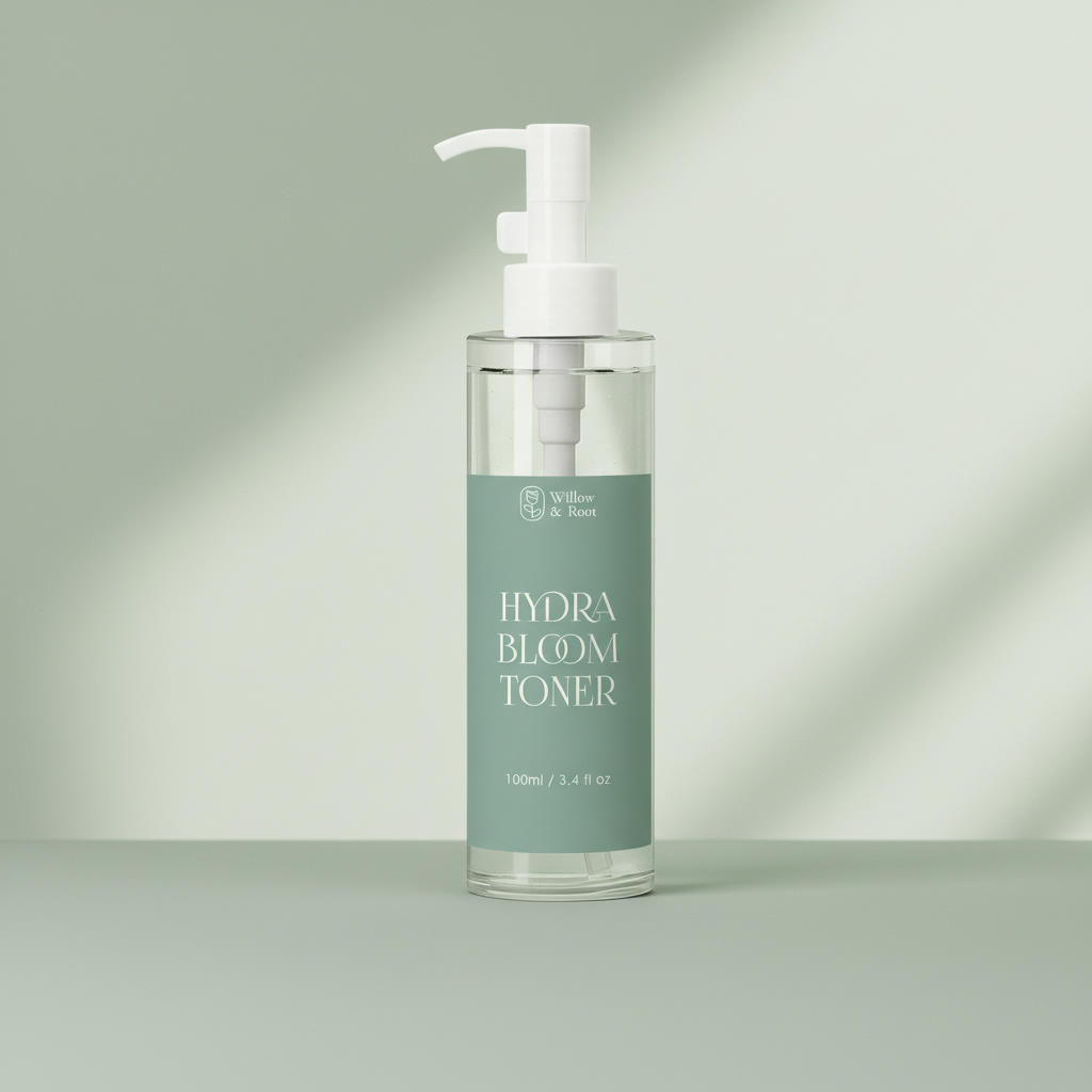 Skincare Toner Packaging