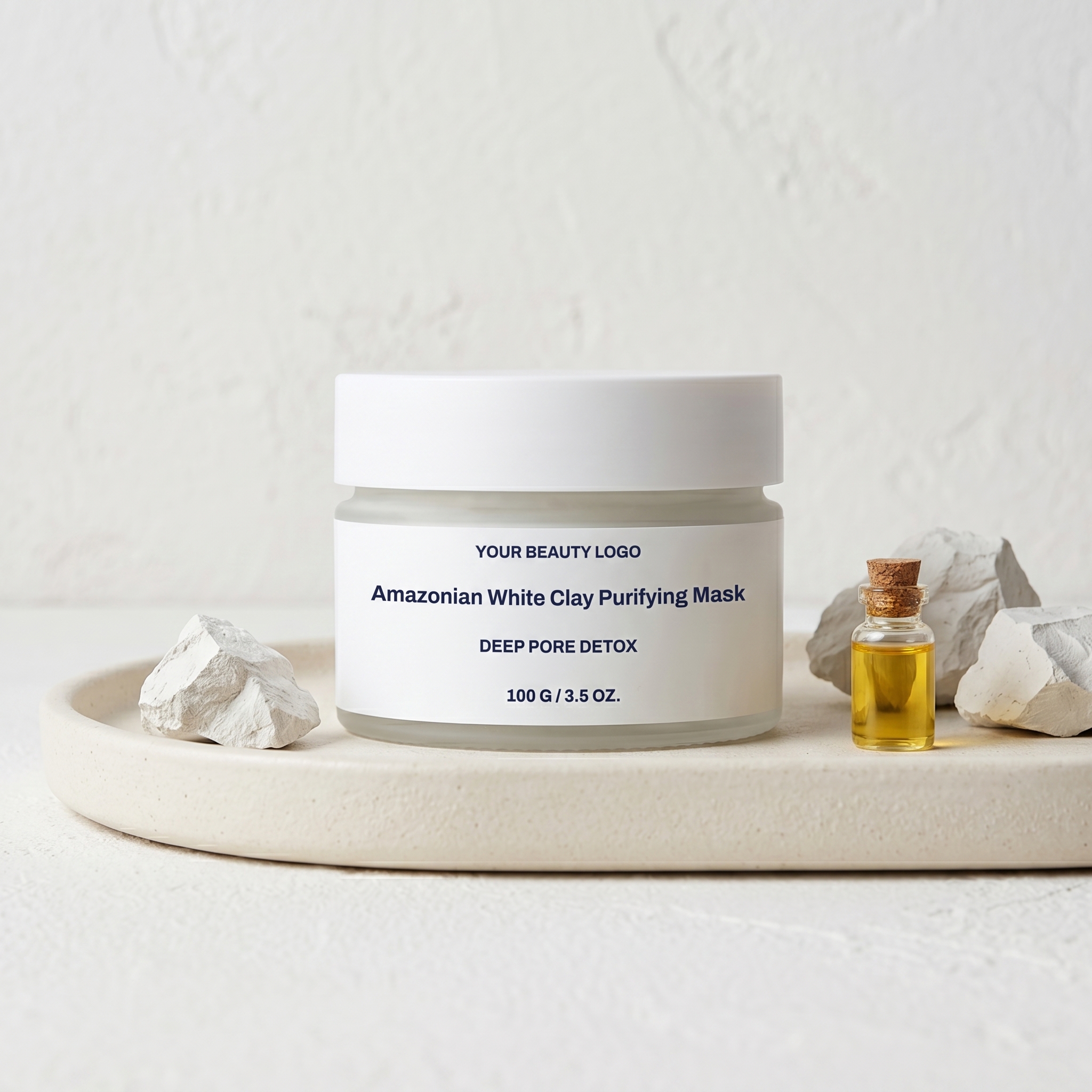 Private label skincare masks and treatment products