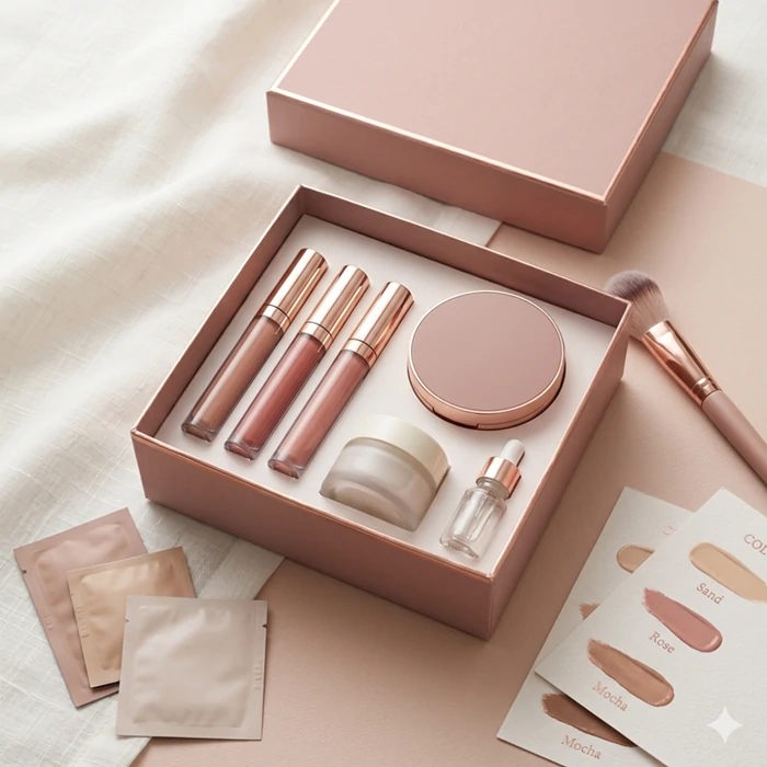 Private label makeup and skincare products for beauty startups
